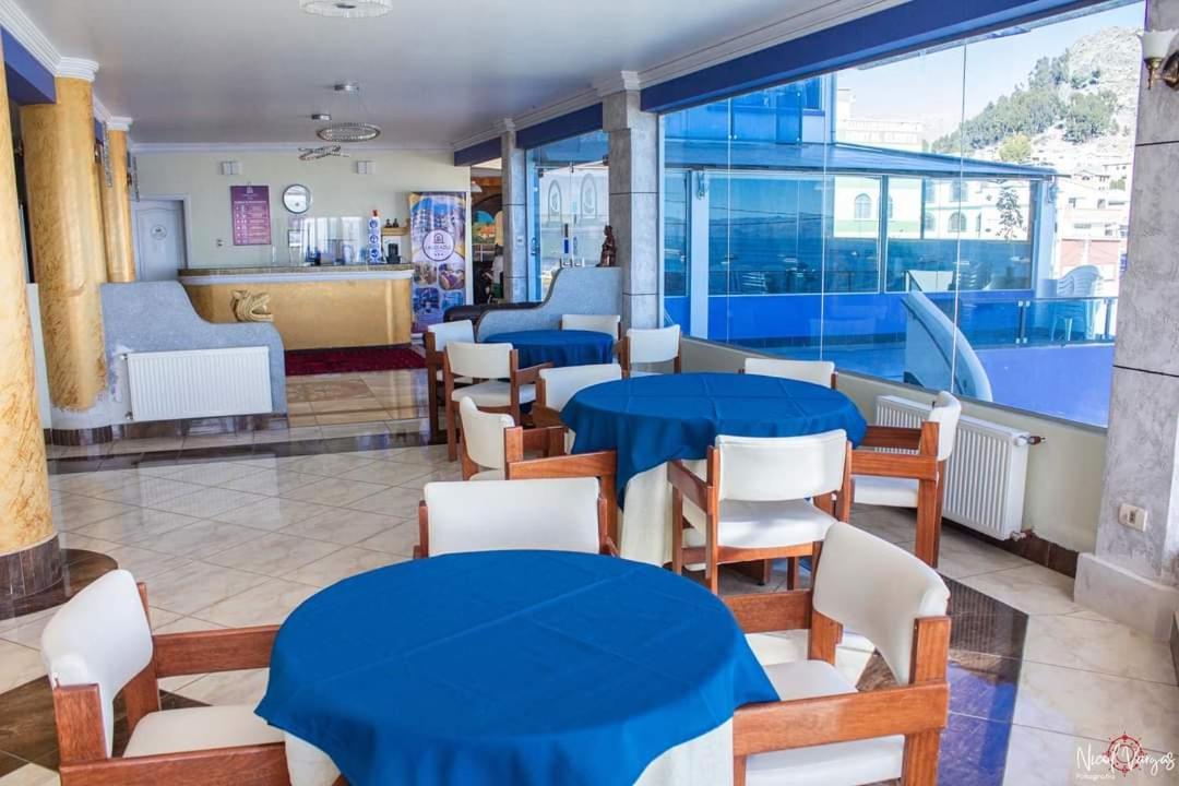 Hotel Lago Azul Copacabana  Exteriör bild